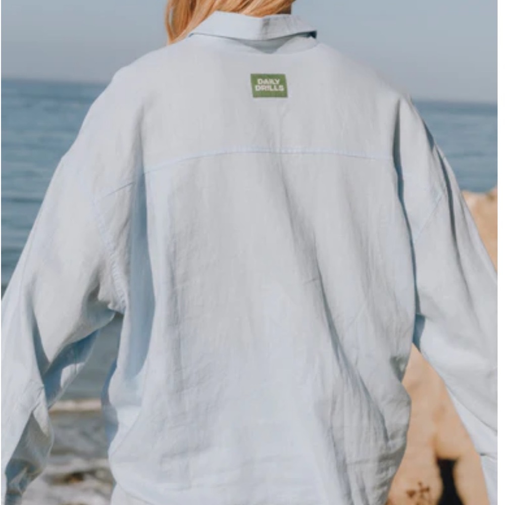 Daily Drills Linen Shirt! Never Worn!